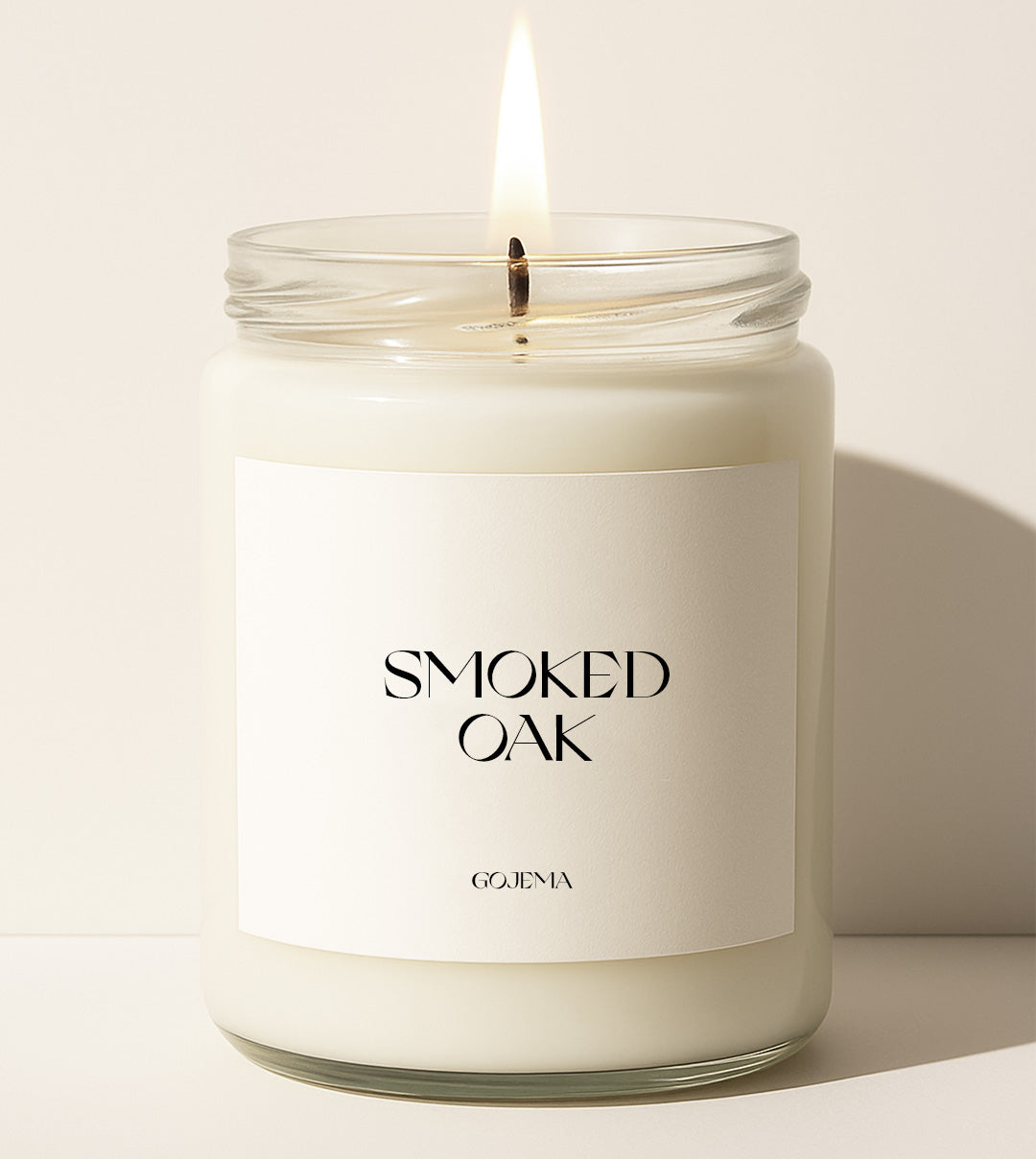 Smoked Oak + Bergamot - Large Soy Candle