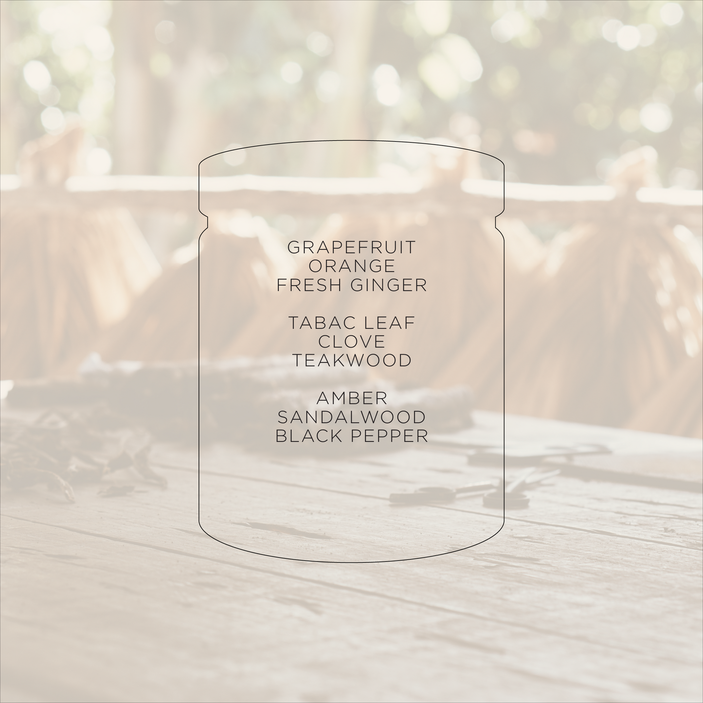 Tabac Leaf + Ginger - Classic Soy Candle