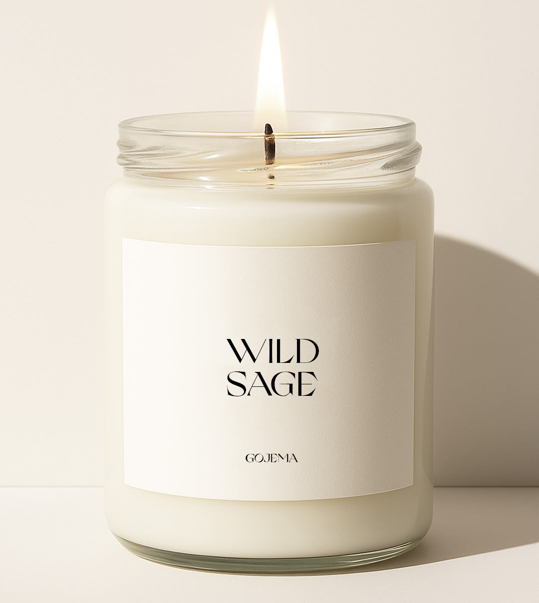 Wild Sage + Oakmoss - Large Soy Candle