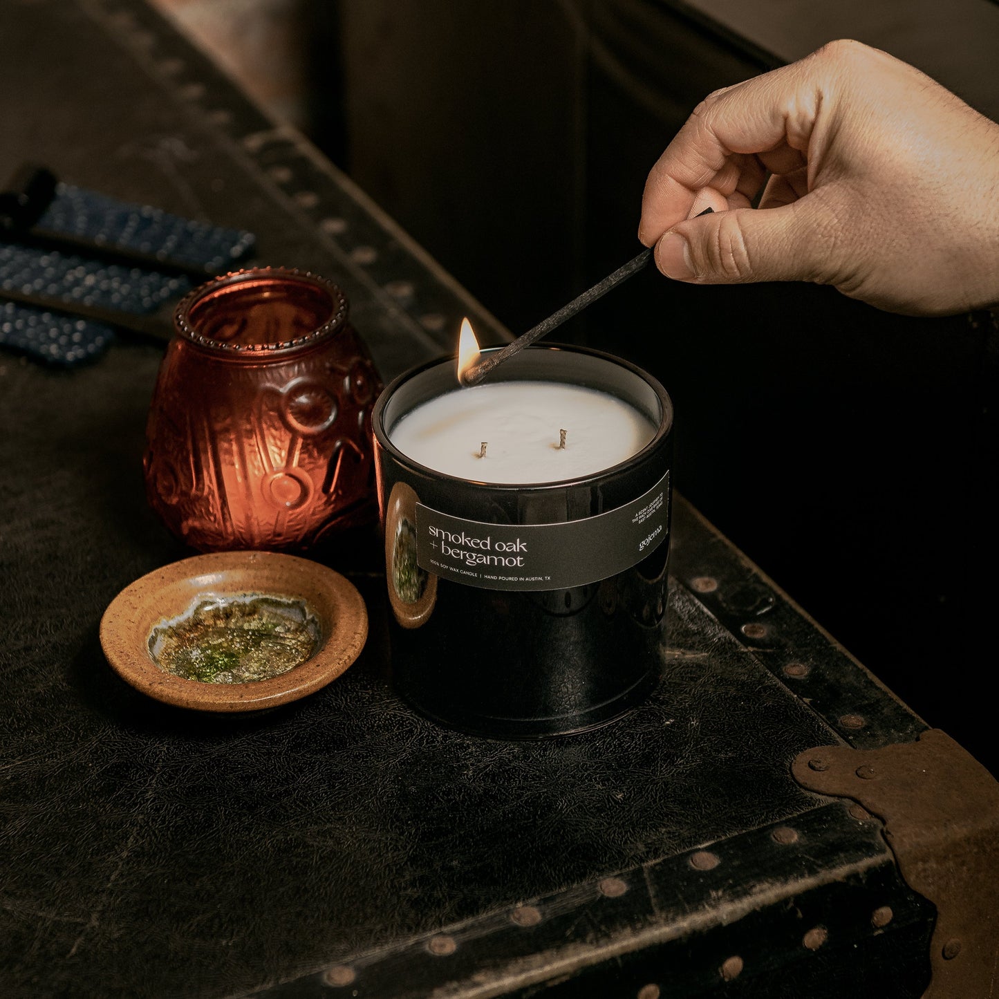 Azul Agave + Salt - Double Wick Soy Candle