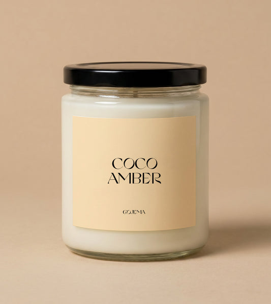 Coco Amber - Large Soy Candle