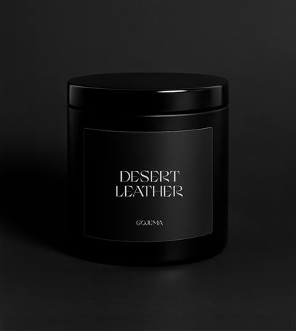Desert Leather - Large Soy Candle