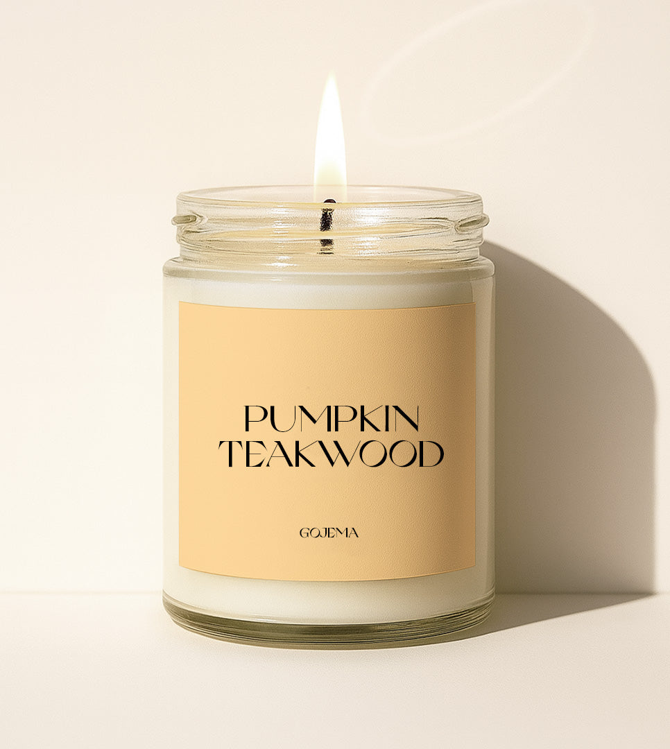 Pumpkin Teakwood - Classic Soy Candle