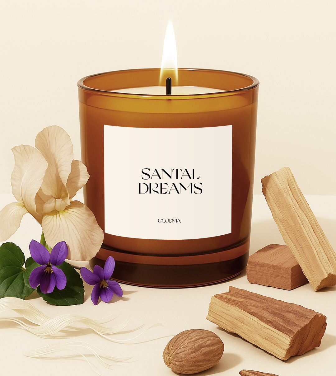 Santal Dreams - Large Soy Candle