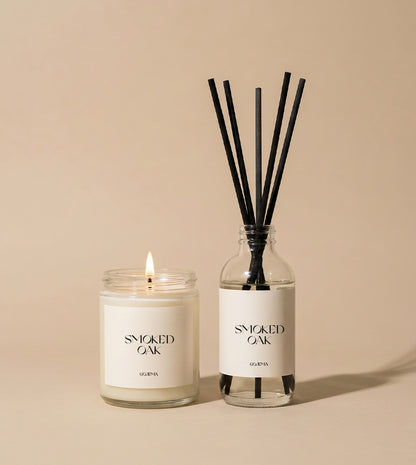 Smoked Oak - Candle & Diffuser Set