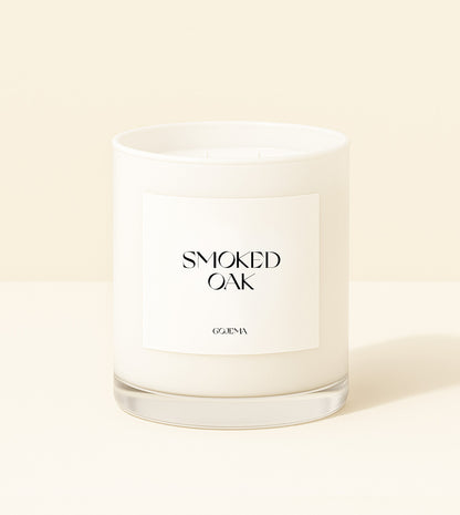 Smoked Oak - Double Wick Soy Candle