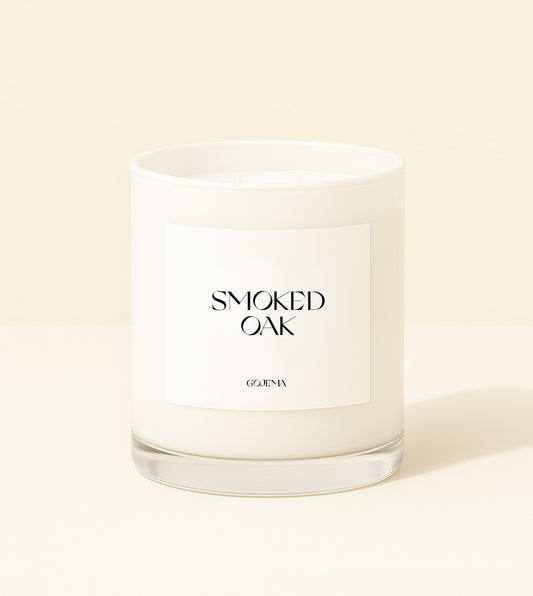 Smoked Oak - Double Wick Soy Candle