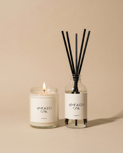 Smoked Oak - Candle & Diffuser Set