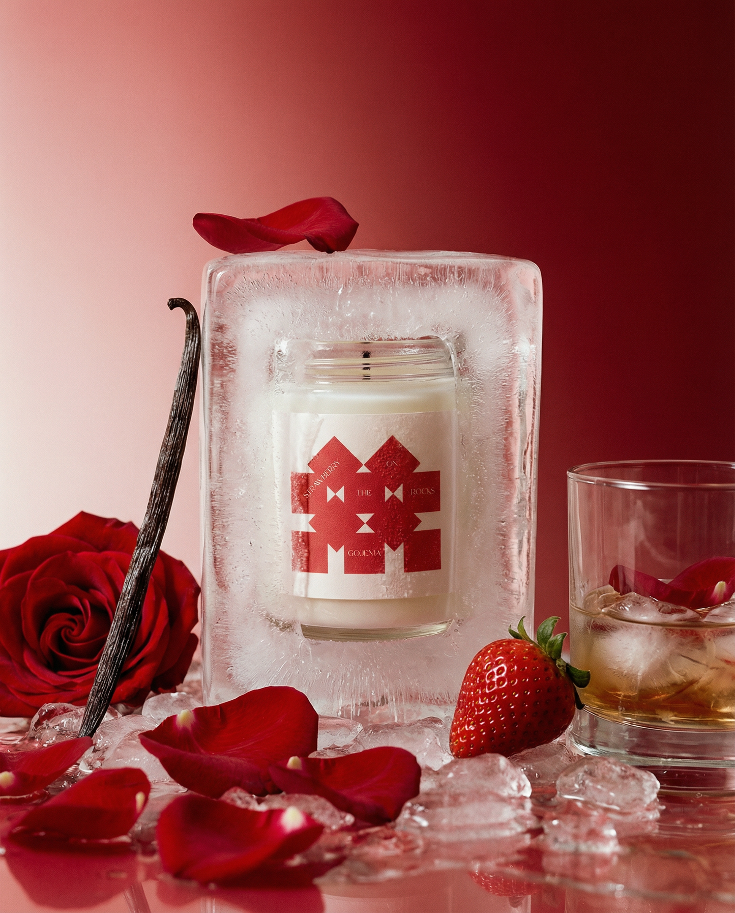 Strawberry On The Rocks - Classic Soy Candle