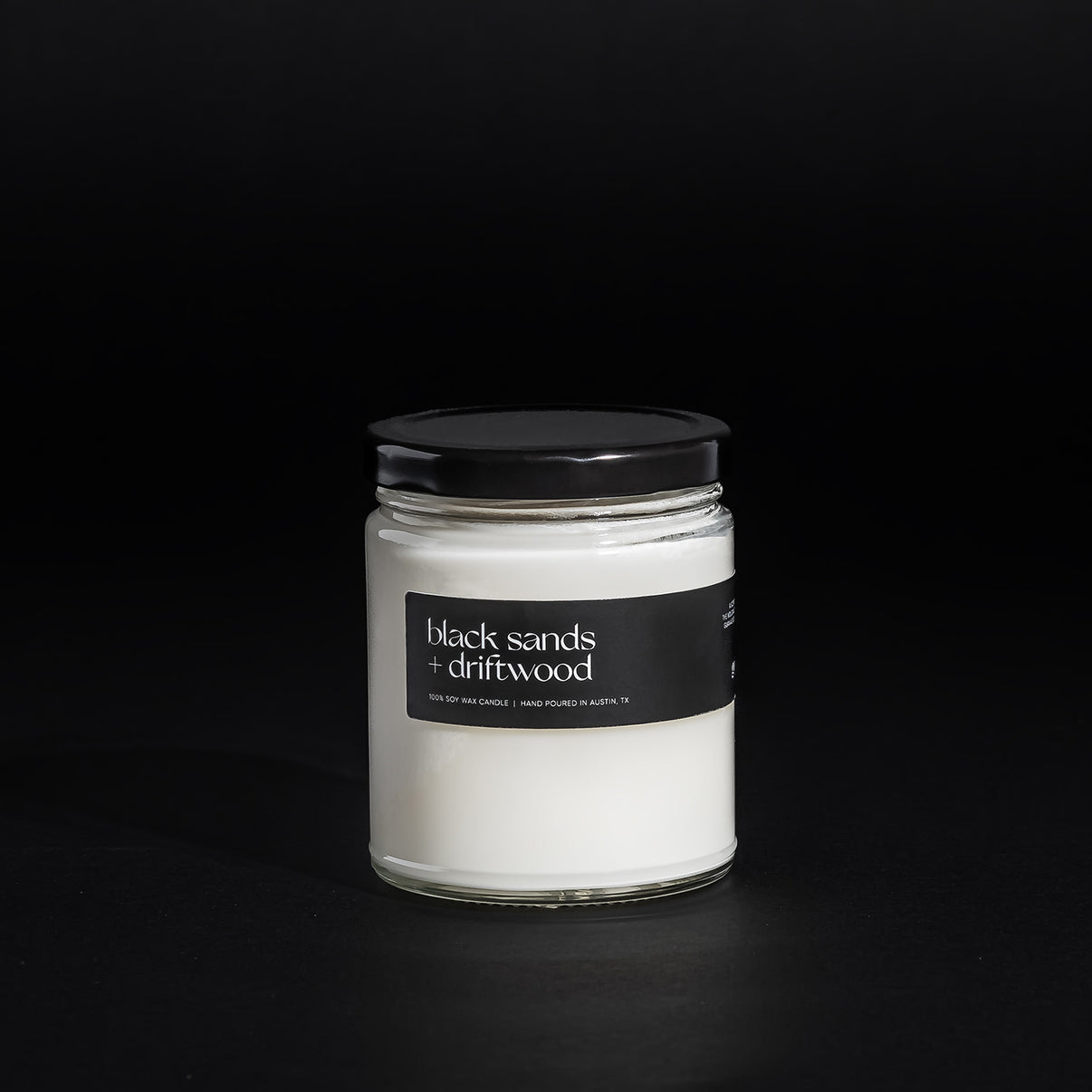 Black Sands + Driftwood Classic Soy Candle Gojema
