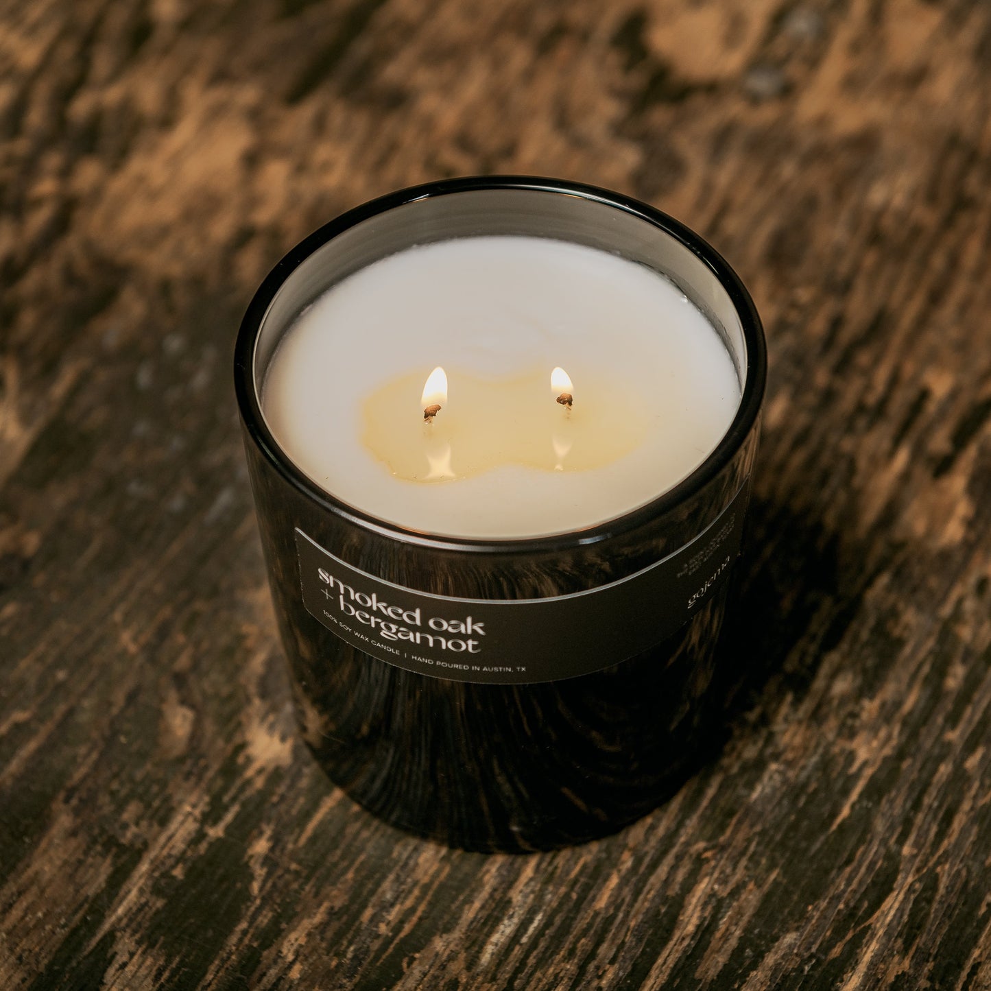 Azul Agave + Salt - Double Wick Soy Candle