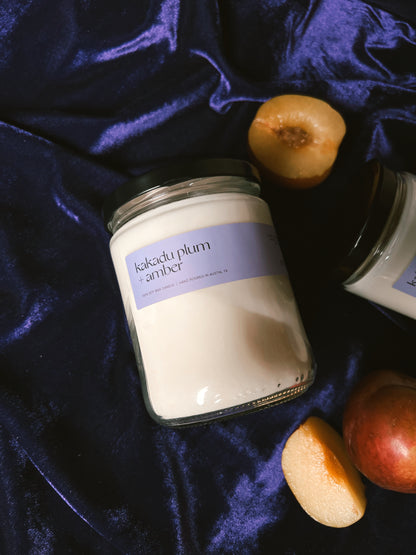 Kakadu Plum + Amber - Large Soy Candle